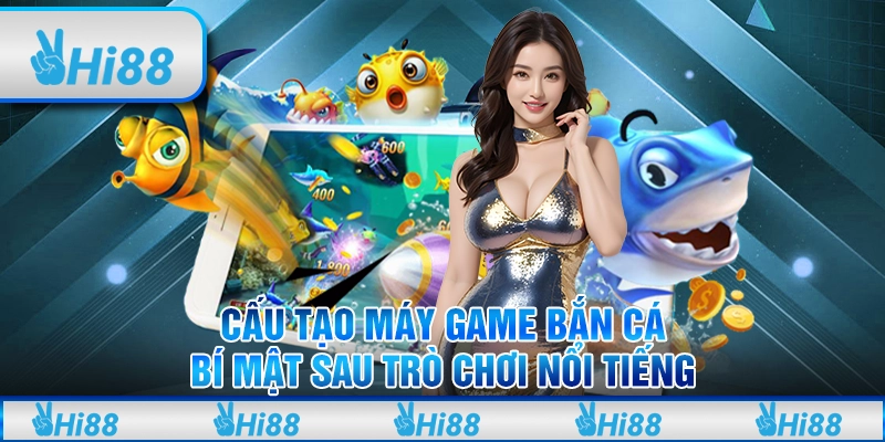 Cấu tạo máy game bắn cá: Bí mật sau trò chơi nổi tiếng