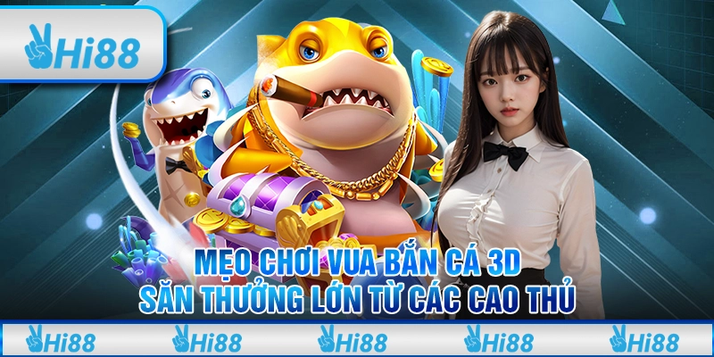 Mẹo chơi Vua bắn cá 3D săn thưởng lớn từ các cao thủ