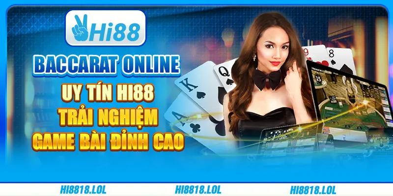 Baccarat Online Uy Tín Hi88 – Trải Nghiệm Game Bài Đỉnh Cao