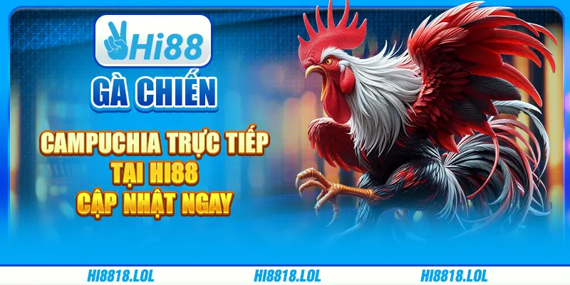 Gà Chiến Campuchia Trực Tiếp Tại Hi88 – Cập Nhật Ngay