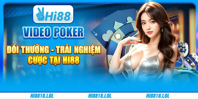Video Poker Đổi Thưởng - Trải Nghiệm Cược Tại Hi88