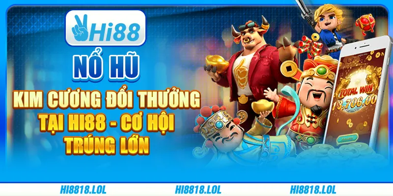 Nổ Hũ Kim Cương Đổi Thưởng Tại Hi88 - Cơ Hội Trúng Lớn