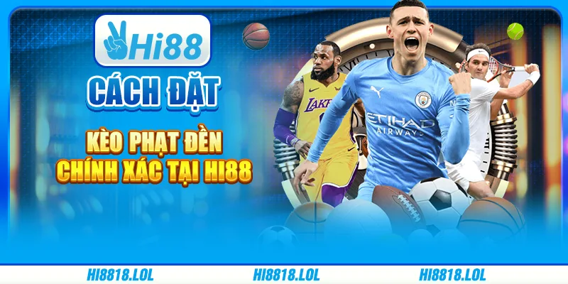 Cách Đặt Kèo Phạt Đền Chính Xác tại Nhà Cái Trực Tuyến Hi88