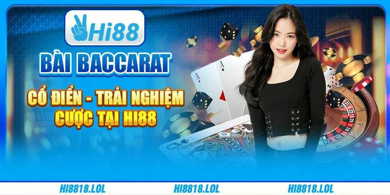 Game Bài Baccarat Cổ Điển - Trải Nghiệm Cược Tại Hi88